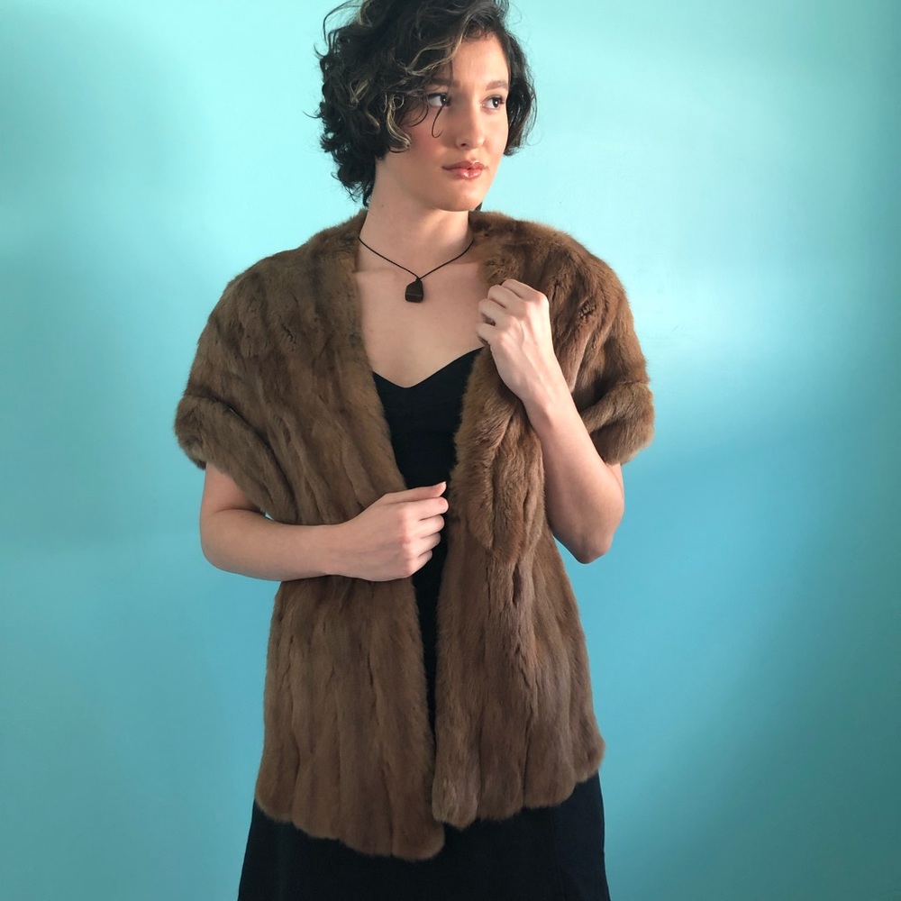 Genuine Fur Cape